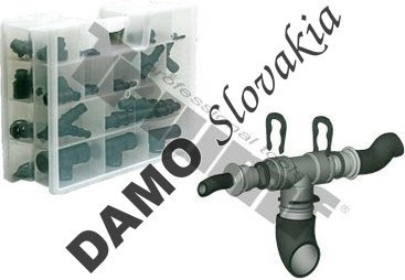 Sada PVC spojok na hadice