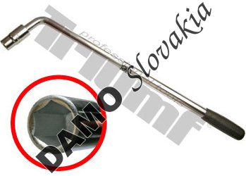 Kľúč teleskopický na matice kolies