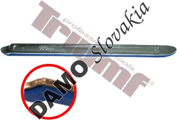 Montážna páka s poplastovanou plochou, 380 mm určené na ochranu ráfikov