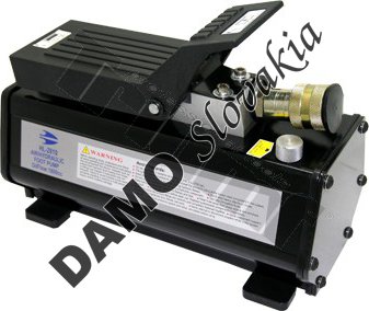 Vzduchovohydraulická nožná pumpa
