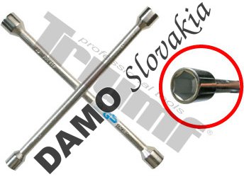 Kľúč krížový na kolesá