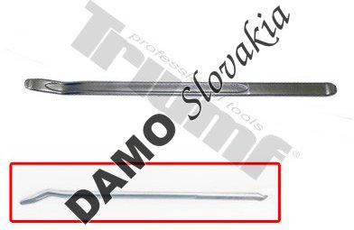 Montážna páka 650mm, zahnutá