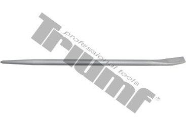 Montážna páka, okrúhla, so strediacim špicom, lakovaná 450 mm