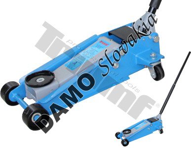 hydraulický zdvihák, nosnosť 3 t, dvojita pumpa,min/max pracovná výška 120/460mm