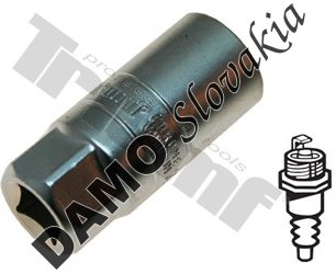 Hlavica na zapaľovacie sviečky 1/2"  21 mm