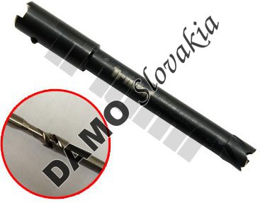 Dutá frézka na odvŕtvanie plášťa žhaviča M12