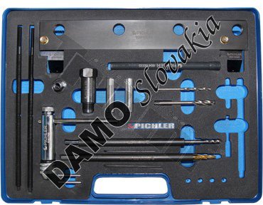 Odvŕtacia sada na žhaviče M8x1 mm, 21 - dielna