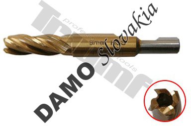 Frézka Ø 9 mm na odvŕtavanie závitu M10 so stredovým otvorom