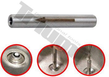 Vodítko na odvŕtanie ihly žhaviča  Ø3,0 mm * vonkajší Ø 4 - 4,8mm