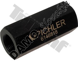 Adaptér k reverznému kladivu, oba vnútorné závity M18x1,5mm: M18x1,5mm