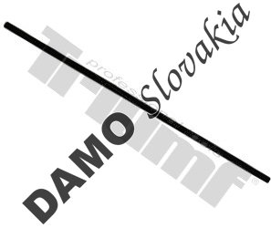 Kalená závitová tyč.  M12 x 1,75, dĺžka 330 mm