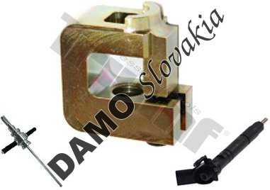 Adaptér na demontáž piezoelektrických vstrekovačov