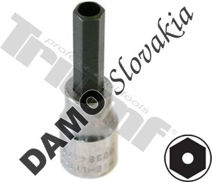 Inbusový kľúč 10 mm s vŕtaním Ø 7,5 mm