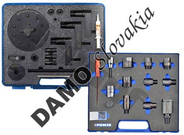 Univerzálna sada pre demontáž vstrekovačov (bez 12ton hydraulického piestu) .