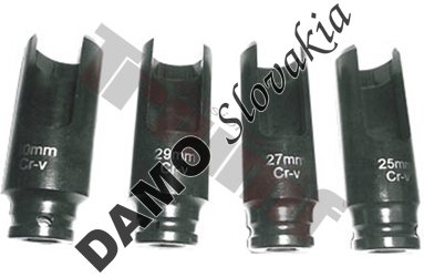 Set of injector electronics heads, 4-piece