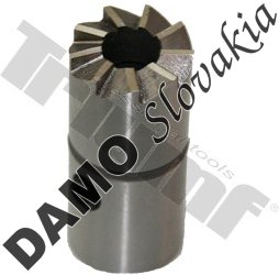 Fréza na sedlo vstrekovača Ø 17 x 17 mm, plochá
