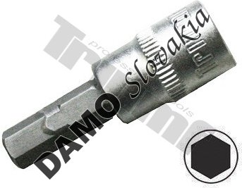 Bit Inbus v 1/4" hlavici 7 mm