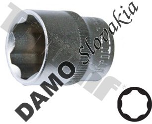 Hlavica "surface drive" 1/4" 11 mm