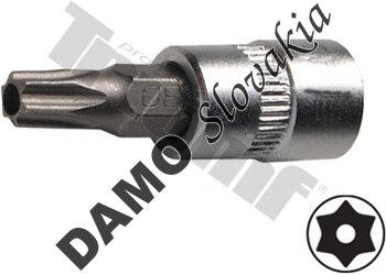 Bit T-Profil v 1/4" hlavici, vŕtaný T8