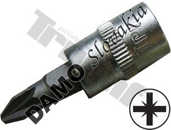 Bit PZV v 1/4" hlavici  PZ2