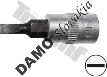 Bit plochý v 1/4" hlavici 4 mm