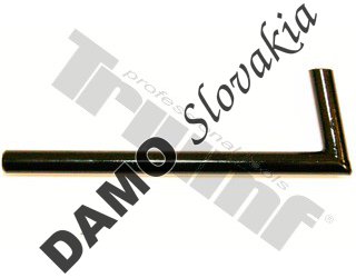 Zahnutá koncovka typ AT - 102  Univerzálna