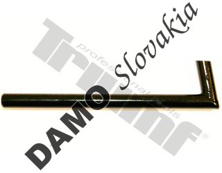 Zahnutá koncovka typ AT - 104 VW