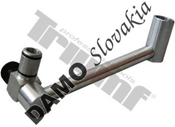 Hliníkové uhlové predĺženie na nalievanie oleja.