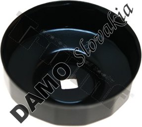 Hlavica na olejové filtre  74 mm / 15 hran