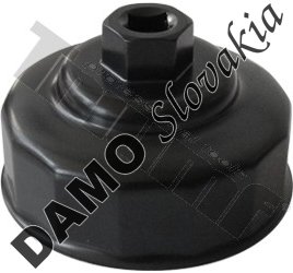 Hlavica na olejové filtre  74 mm / 14 hran