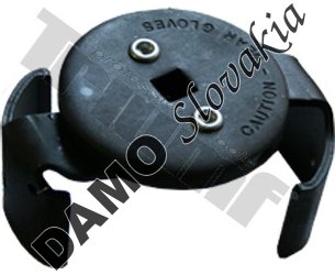Kľúč na olejové filtre, vstup 3/8", tenké zaoblené ramená 80 - 98 mm