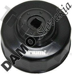 Hlavica na olejové filtre  73 mm / 14 hran