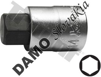 inbus s guličkou 6x240 mm v 1/2" hlavici