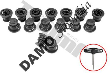 Sada viečok olejových vaní a vačiek VAG , 15 - dielna