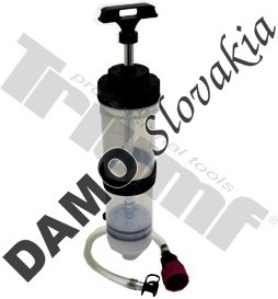 Pumpa  transparentná, objem 1500 ml