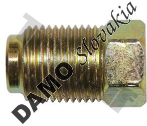 Skrutka brzd. potrubia SF M 12 x 1,"F" vonkajší závit OE 6,0 mm