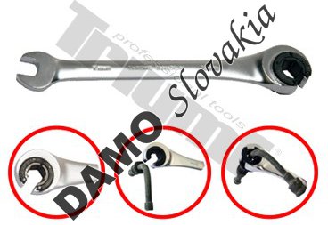 Račňový kľúč prerezaný 11 mm