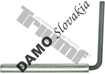 Klúč inbus 7 mm, pre brzdové unášače