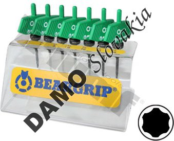 SADA zástavkov ých kľúčov torx plus, 7 - dielna
