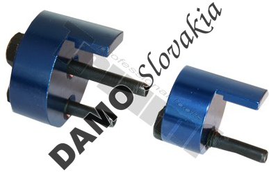 Prípravok na montáž drážkovaného remeňa, 2 dielny