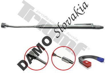 Teleskopický magnet, flexibilný