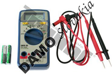 Digitálny multimeter akustický