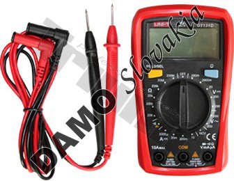 Univerzálny akustický multimeter s podsvietením