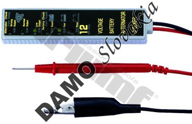 Tester batérií, 12 V