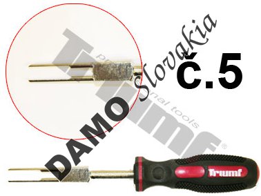Vypichovák konektorov Škoda č.5