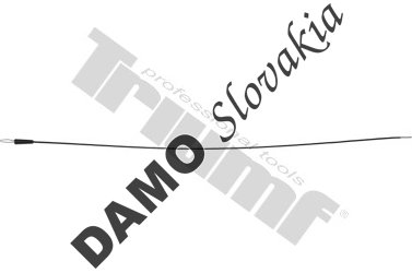 Zavádzač  káblov-vodičov  v karosérii 730 mm