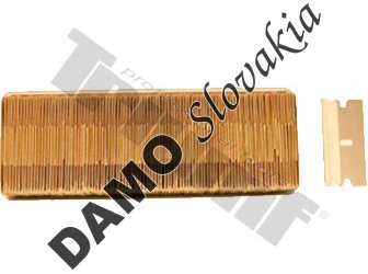Priemyselná žiletka jednostranná, 100 kusov