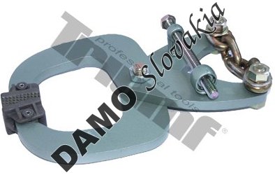 Klema tvar "C" s veľkým roztvorením čeľustí do 165 mm, dĺžka 267 mm
