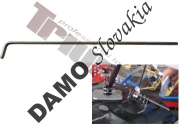 Ťahacia tyčka elipsovitých podložiek, 300 mm