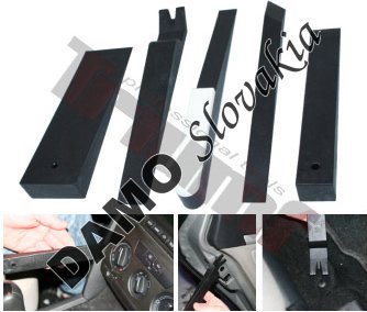 Sada plastových páčidiel na lišty Profi,  5 - dielna